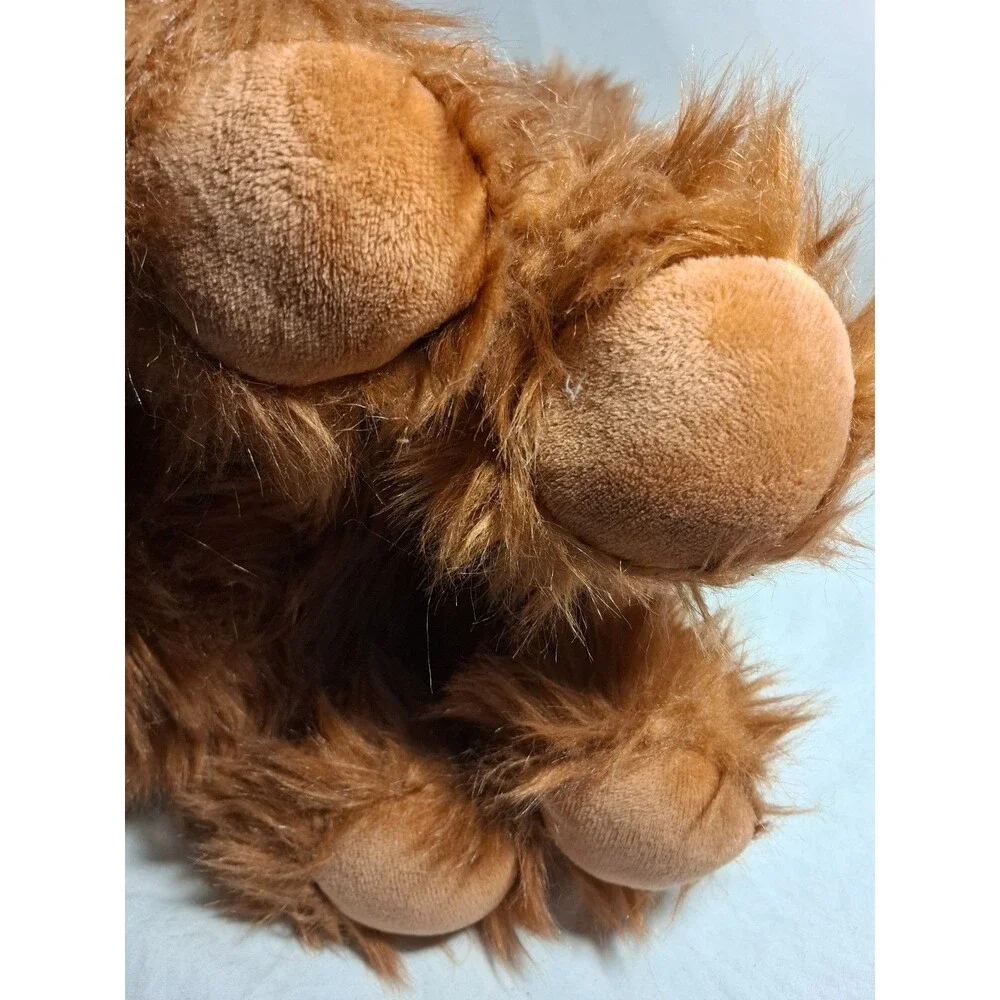 Aurora World‎ Sitting Bear Brown Beanbag Plush Stuffed Animal Toy Tag Removed